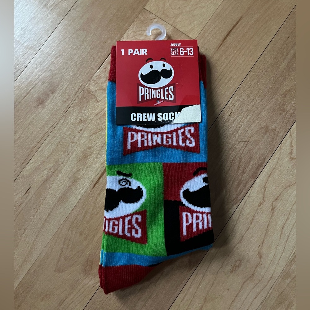 Pringles Crew Socks, adult unisex